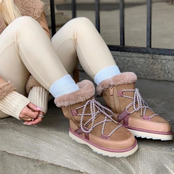 Emu Blurred sheepskin boots, new in box - Picture 4 of 4